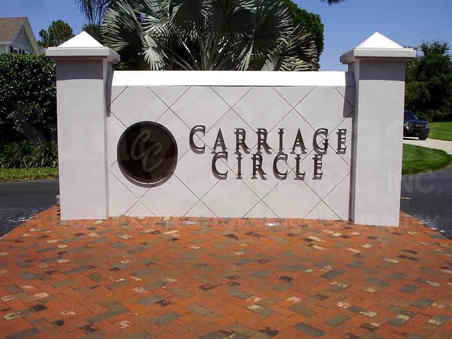 CARRIAGE CIRCLE OF NAPLES Signage
